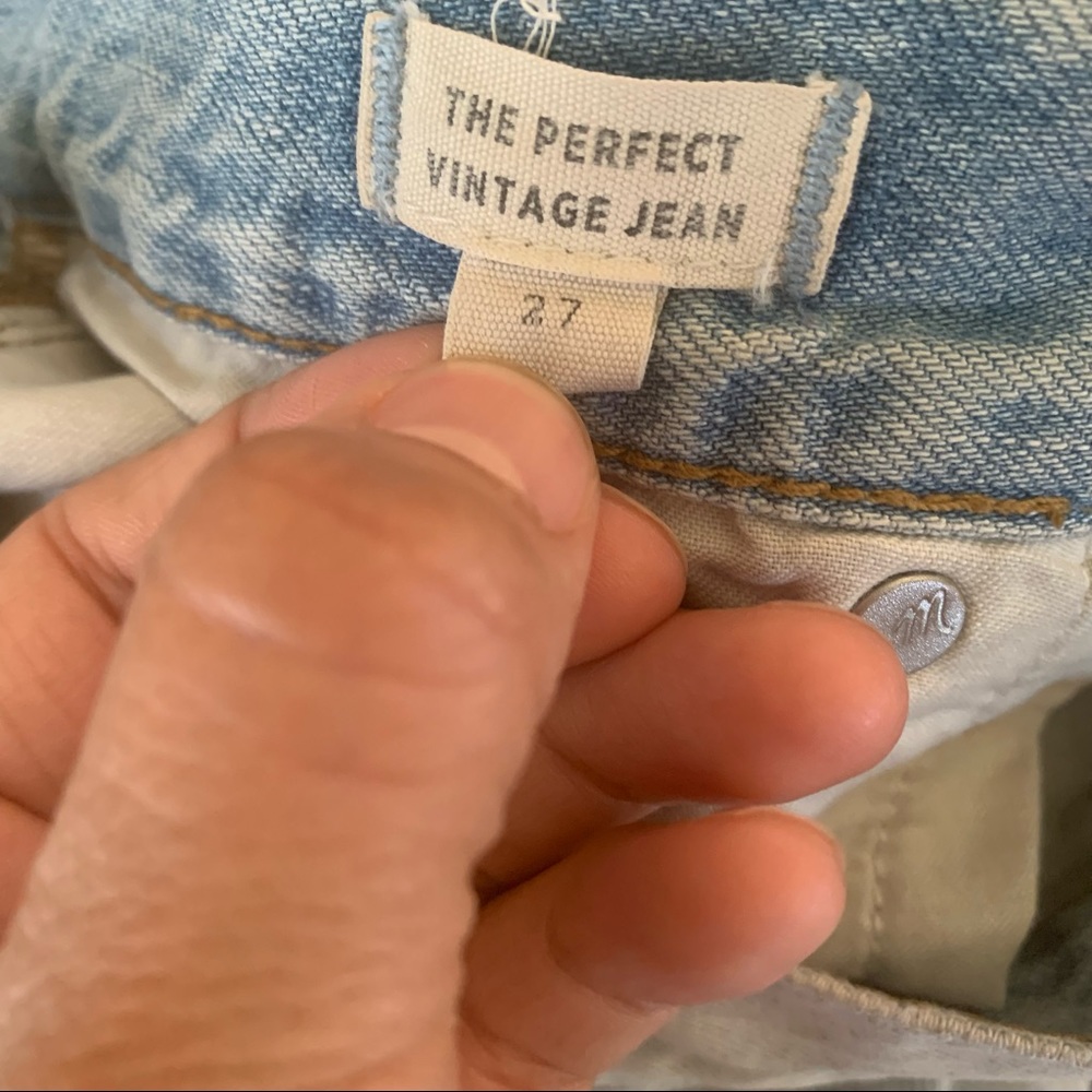 Madewell The Perfect Vintage Jeans in Fitzgerald Wash - Picture 11 of 12